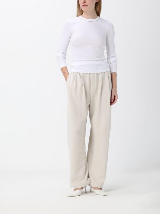 26FW 브루넬로 쿠치넬리 반팔 티셔츠 M0TC8BJ300 C159 White - BRUNELLO CUCINELLI