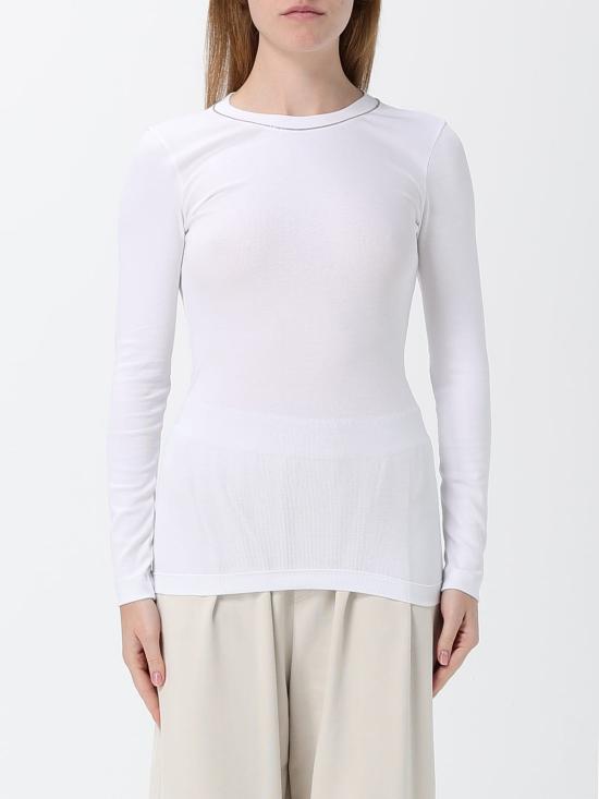 26FW 브루넬로 쿠치넬리 반팔 티셔츠 M0TC8BJ300 C159 White