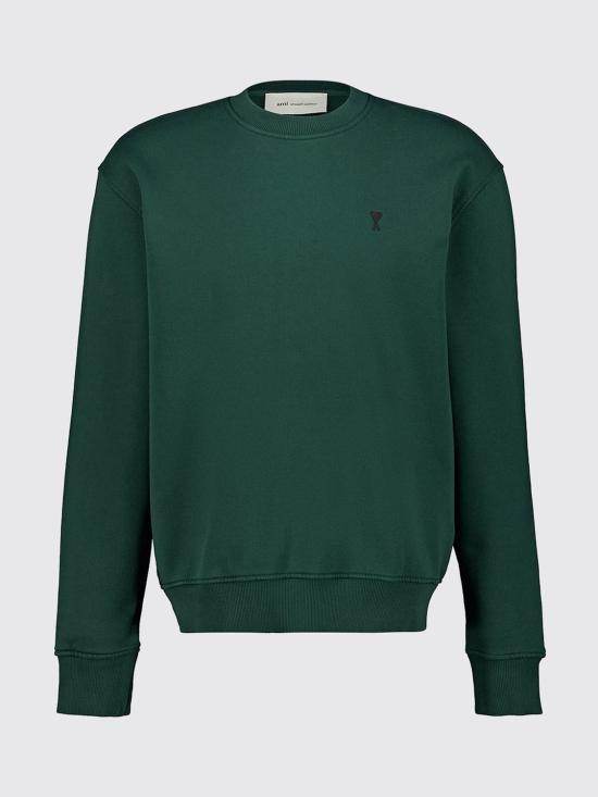 26FW 아미 ADC 크루넥 스웨트 셔츠 HSW763730 A258 Green - AMI