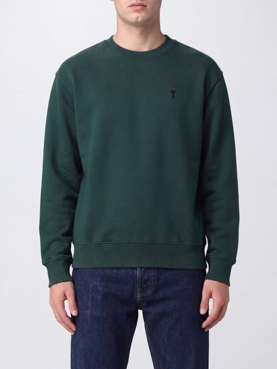 26FW 아미 ADC 크루넥 스웨트 셔츠 HSW763730 A258 Green