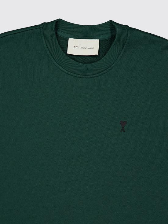 26FW 아미 ADC 크루넥 스웨트 셔츠 HSW763730 A258 Green - AMI