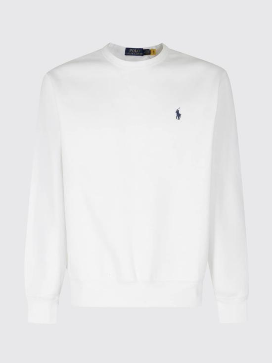 26FW 폴로 랄프로렌 포니 로고 자수 맨투맨 710766772 009 White - POLO RALPH LAUREN