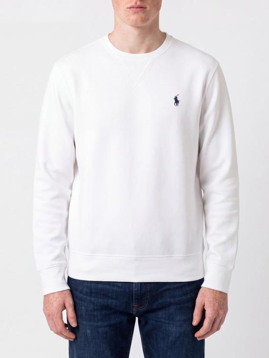 26FW 폴로 랄프로렌 포니 로고 자수 맨투맨 710766772 009 White