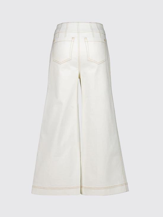 26FW 짐머만 데님 팬츠 7168PSS264 VICR Yellow Cream - ZIMMERMANN