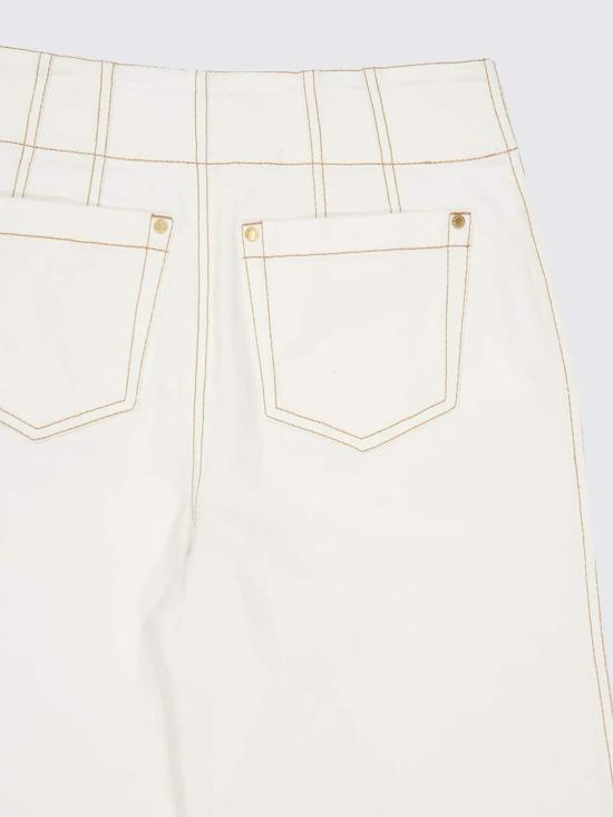 26FW 짐머만 데님 팬츠 7168PSS264 VICR Yellow Cream - ZIMMERMANN
