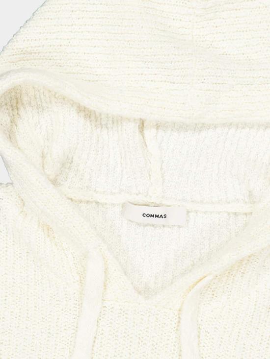 26FW 콤마스 긴팔 티셔츠 FW26K708 001 White - COMMAS