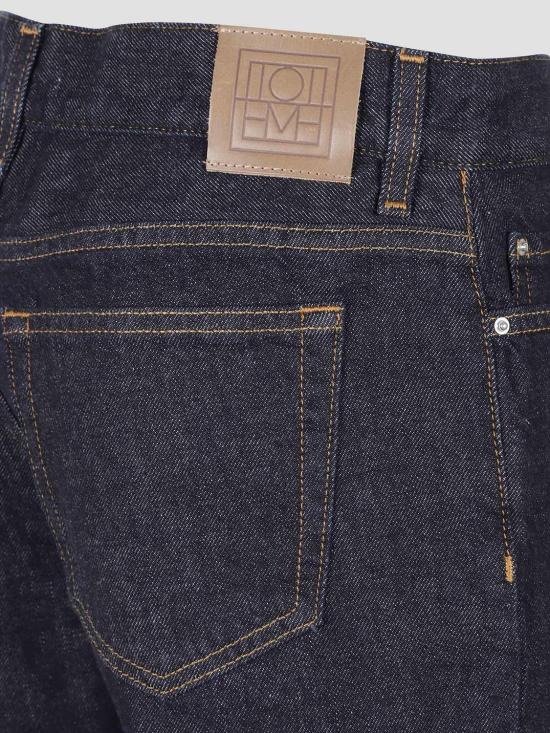 26FW 토템 로우 스트레이트 데님 풀 랭스 팬츠 252WRB0270FB0045 299 Denim - TOTEME