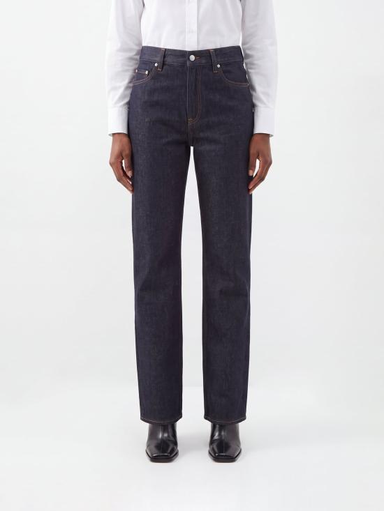 26FW 토템 로우 스트레이트 데님 풀 랭스 팬츠 252WRB0270FB0045 299 Denim