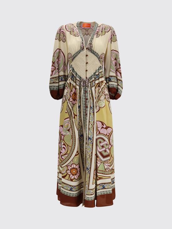 26FW 라 더블제이 롱 원피스 DRE0720CRE010KEL03 GR01 Beige - LA DOUBLEJ
