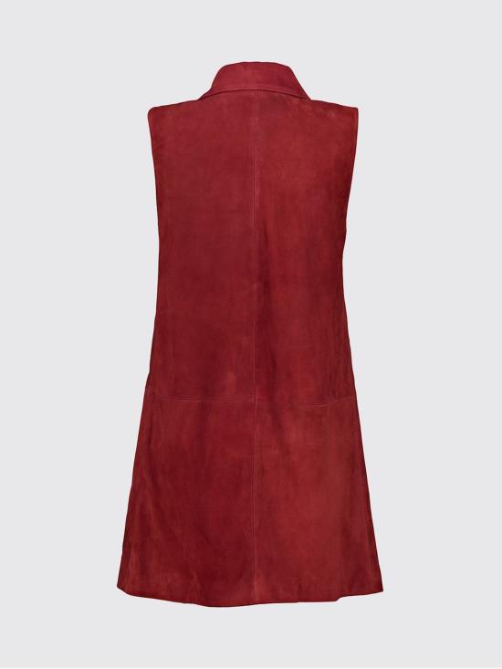 26FW 프레임 롱 원피스 WE26LDR003 GRNE Red - FRAME