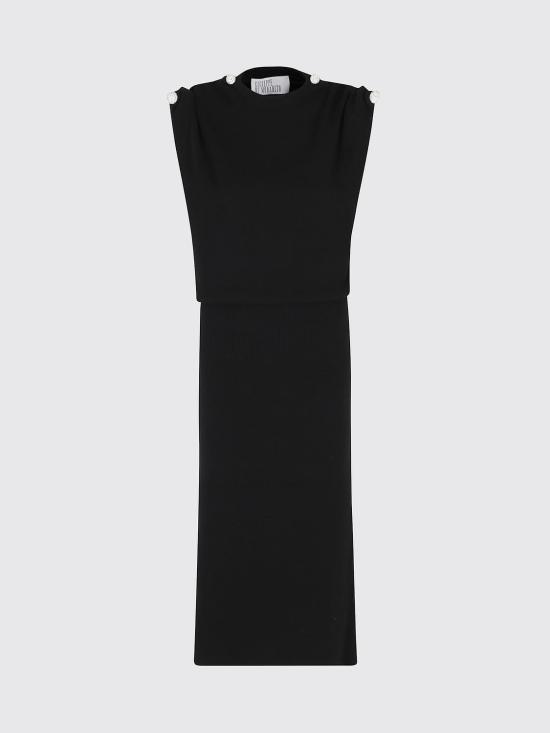 26FW 쥬세페 디 모라비토 롱 원피스 07PFKND415X16760 99 Black - GIUSEPPE DI MORABITO