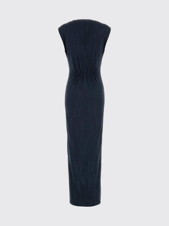 26FW 조르지오 아르마니 롱 원피스 GW003680AF24786 UB094 Navy - GIORGIO ARMANI