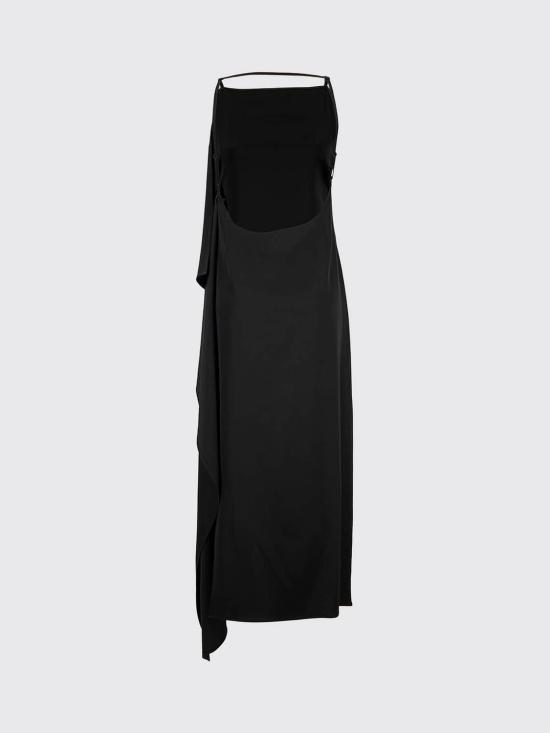 26FW 쿠레쥬 롱 원피스 326CRO908TA0007 9999 Black - COURREGES