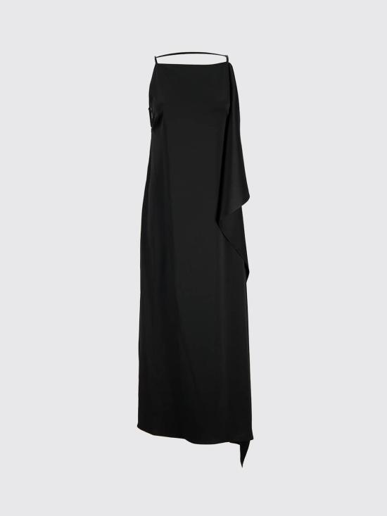 26FW 쿠레쥬 롱 원피스 326CRO908TA0007 9999 Black - COURREGES