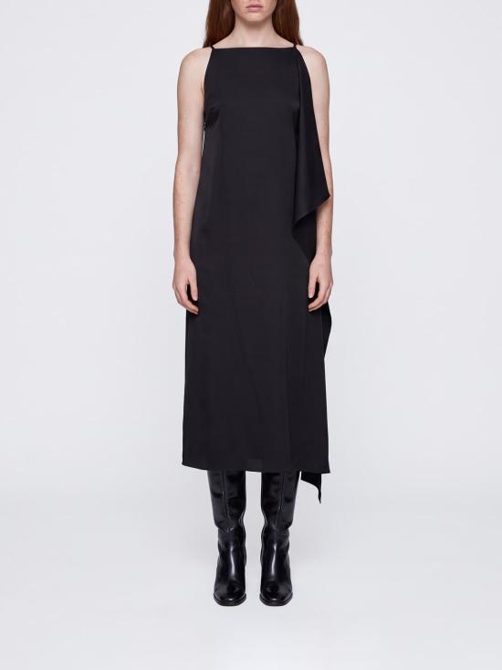 26FW 쿠레쥬 롱 원피스 326CRO908TA0007 9999 Black