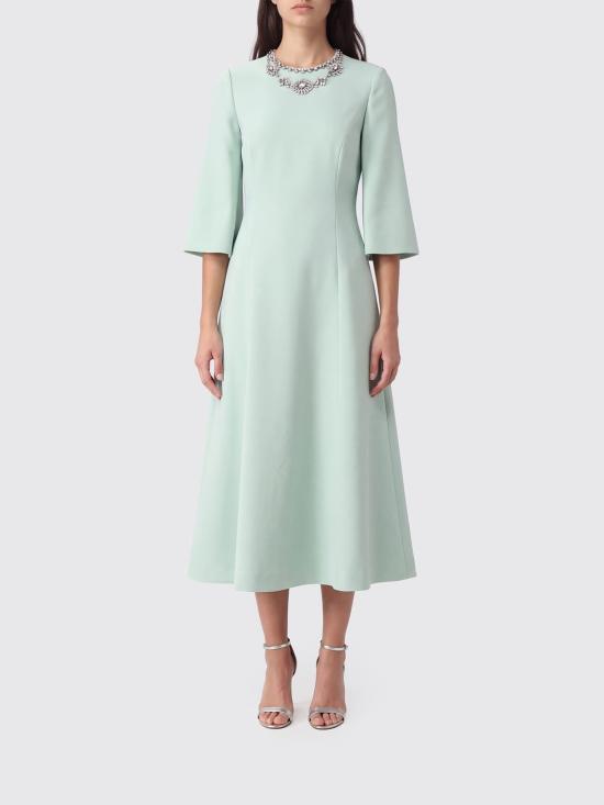 26FW 발렌티노 가라바니 롱 원피스 VAKM51CF 1NS Green