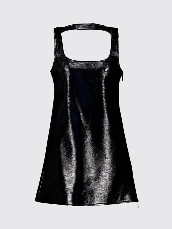 26FW 쿠레쥬 롱 원피스 PERCRO036VY0014 9999 Black - COURREGES