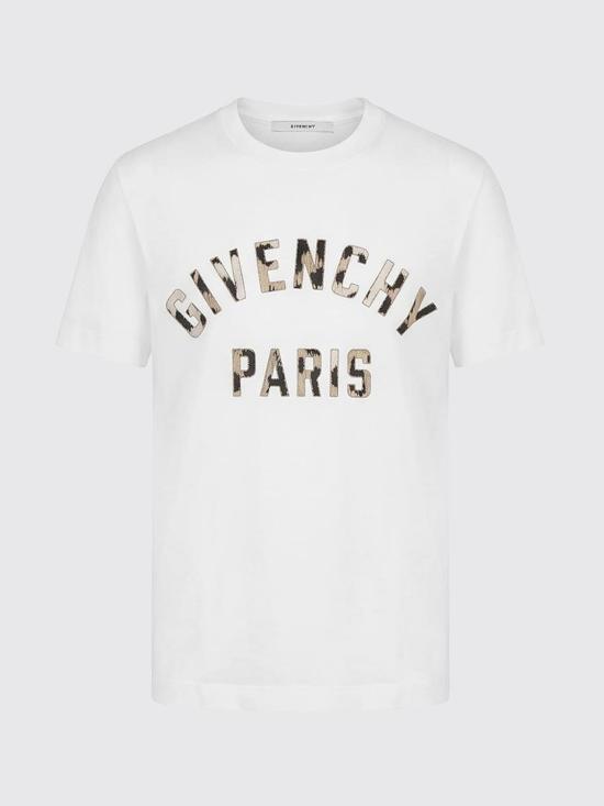 26FW 지방시 반팔 티셔츠 BW70G83YV2 100 White - GIVENCHY