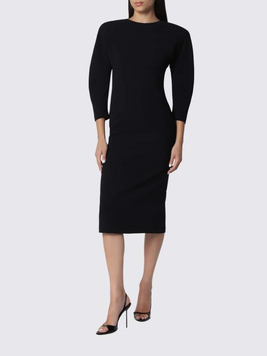 26FW 안다마네 롱 원피스 T200113ATNP263 BLK Black