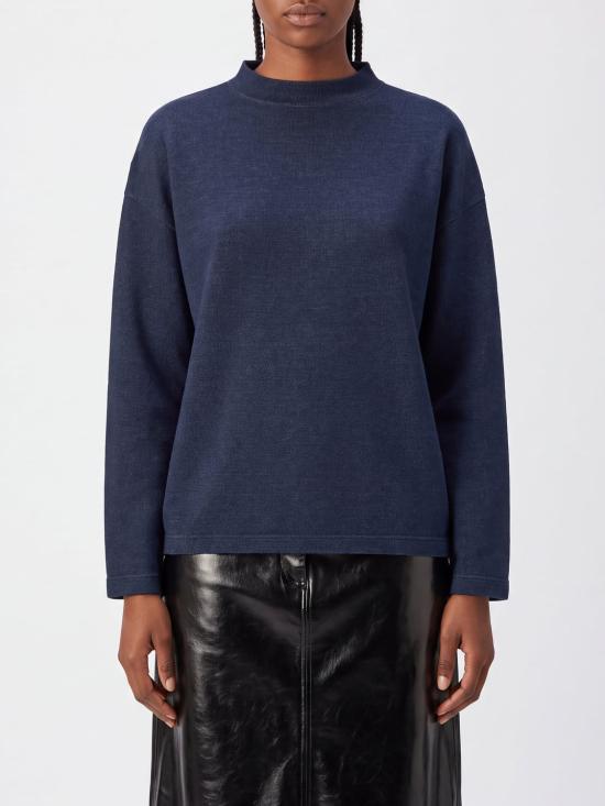 26FW 더로우 반팔 티셔츠 R000709K842 BLU Blue