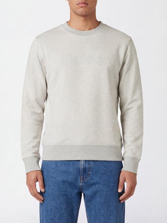 26FW 보스 긴팔 티셔츠 50567420 086 Grey