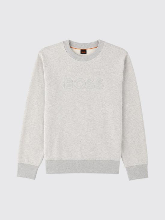 26FW 보스 긴팔 티셔츠 50567420 086 Grey - BOSS