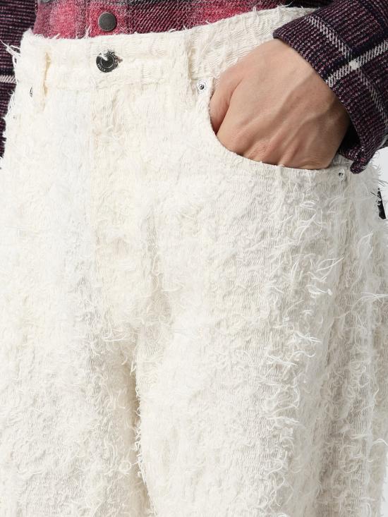 26FW 하이쿠레 데님 팬츠 HEW03393GF T0341 White - HAIKURE