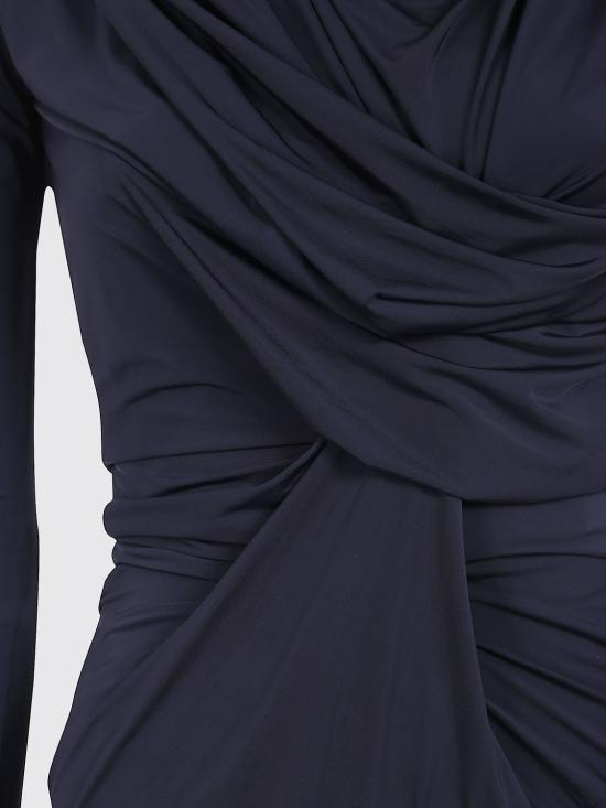 26FW 엔타이어 스튜디오 롱 원피스 ESFW26DR02611 0015 Black - ENTIRE STUDIOS