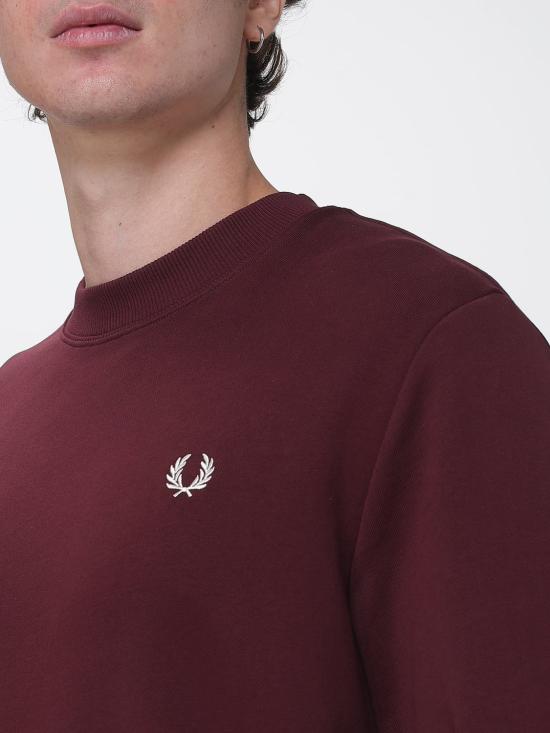 26FW 프레드페리 긴팔 티셔츠 FPM753559 64A Burgundy - FRED PERRY