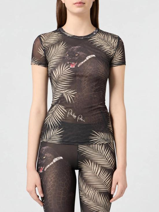 26FW 필립 플레인 반팔 티셔츠 AAFCWTK4037PTE067N 02 Black