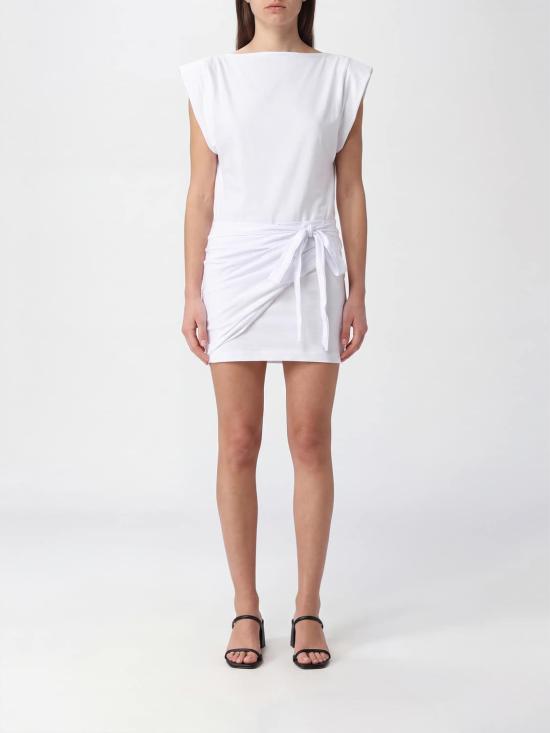 26FW 이자벨마랑 롱 원피스 RO0874FAA1N41I 20WH White