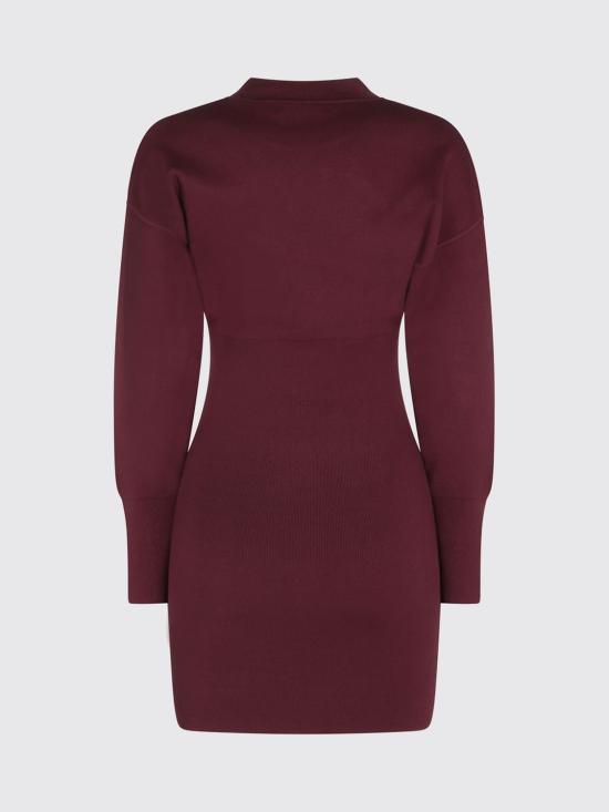 26FW 애니빙 롱 원피스 A0212718 28 Burgundy - ANINE BING