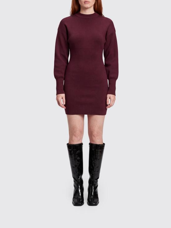 26FW 애니빙 롱 원피스 A0212718 28 Burgundy