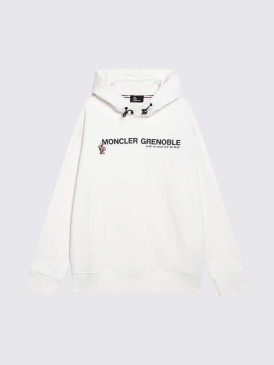 26FW 몽클레어 긴팔 티셔츠 8G0002080451 041 White