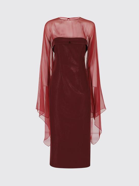 26FW 알베르타 페레티 롱 원피스 04466637CV 0150 Red - ALBERTA FERRETTI