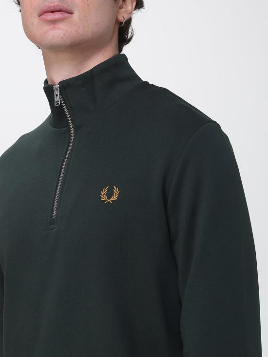26FW 프레드페리 긴팔 티셔츠 FPM357459 78C Green - FRED PERRY