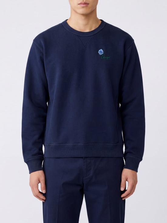 26FW 겐조 긴팔 티셔츠 FG65SW2754MJ 79 Blue
