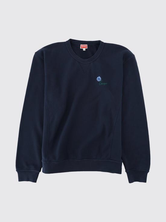 26FW 겐조 긴팔 티셔츠 FG65SW2754MJ 79 Blue - KENZO