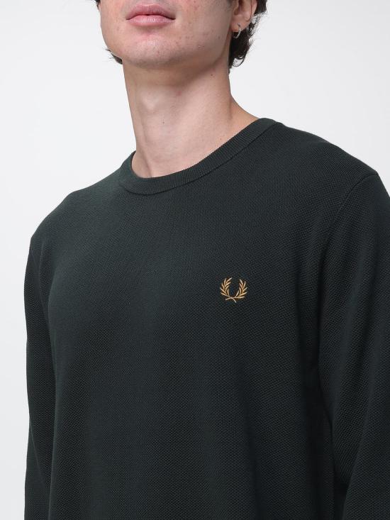 26FW 프레드페리 긴팔 티셔츠 FPK130959 Q20 Green - FRED PERRY
