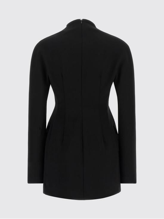 26FW 스포트막스 롱 원피스 2622226052600 002 Black - SPORTMAX