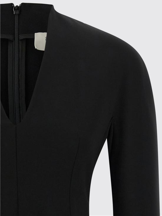 26FW 스포트막스 롱 원피스 2622226052600 002 Black - SPORTMAX