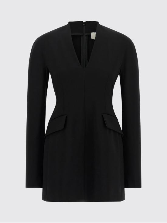 26FW 스포트막스 롱 원피스 2622226052600 002 Black - SPORTMAX