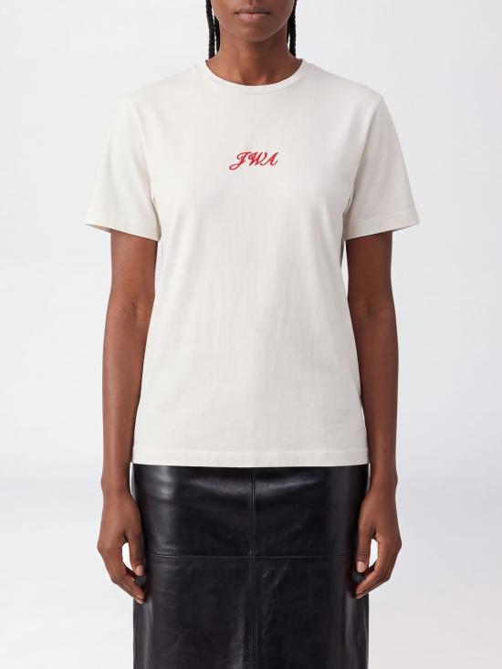 26FW JW앤더슨 반팔 티셔츠 JT0378PG1937 001 White