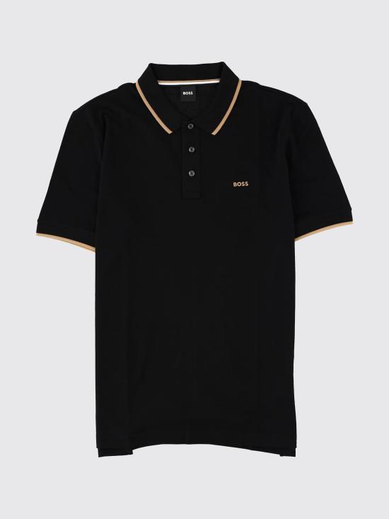 26FW 보스 폴로 티셔츠 50494697 002 Black - BOSS