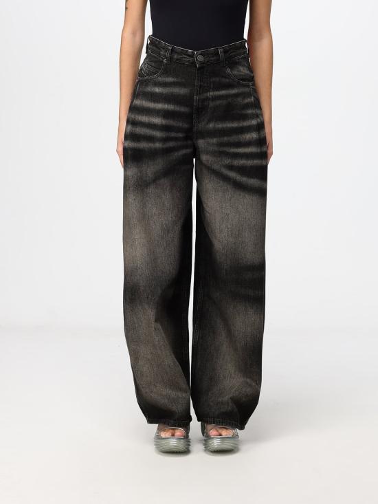 26FW 디젤 1987 D-KHELZ-FSJ 와이드 레그 데님 진 A2613909R33 02 Black