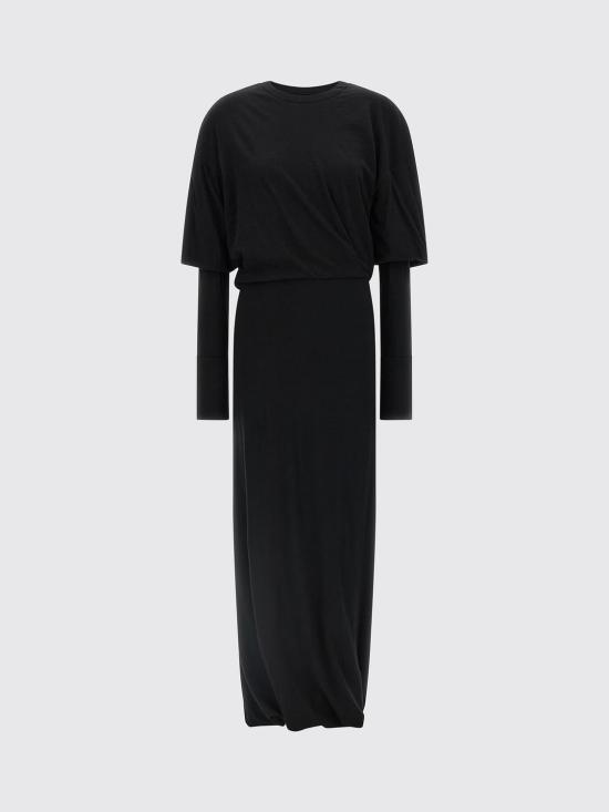 26FW 다크파크 롱 원피스 WDR16FAW60 0099 Black - DARKPARK