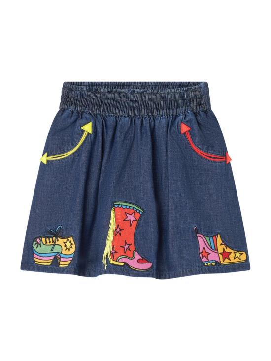 25FW 스텔라 맥카트니 스커트 TX7A71K Z0522635 BLUE