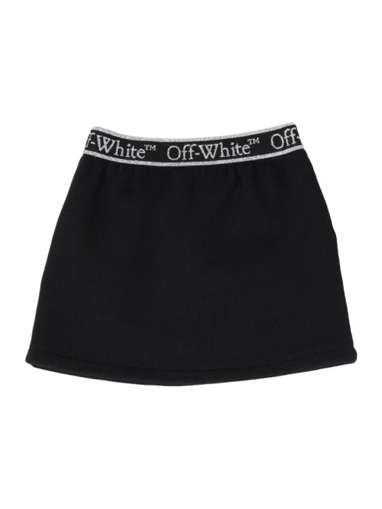 25FW 오프화이트 스커트 OGCK001K C99FLE0031001 BLACK - OFF WHITE