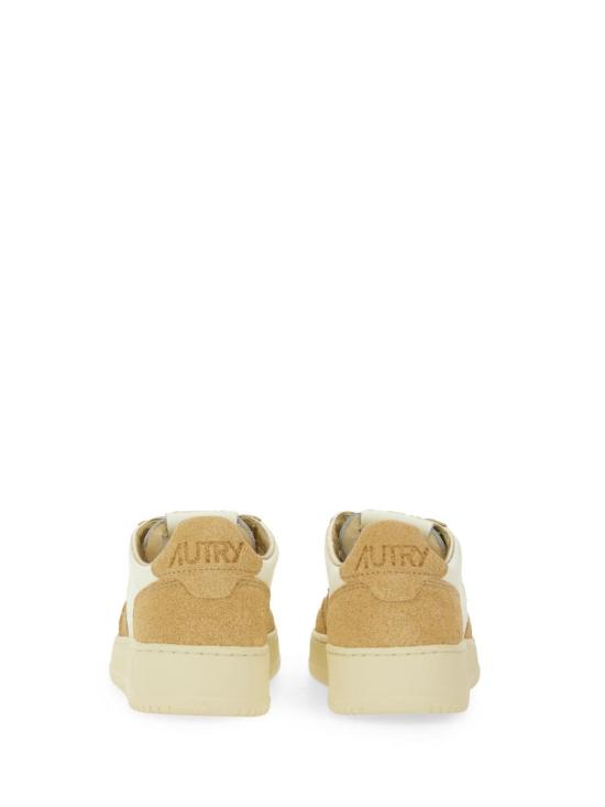 25FW 오트리 메달리스트 로우 레더 스니커즈 AULW TA03 YELLOW - AUTRY