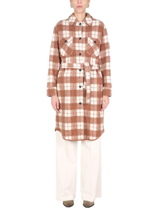  울리치 트렌치 코트 CFWWOS0043FR UT27497330 BROWN - WOOLRICH